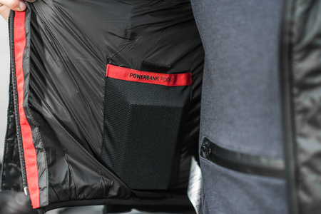 KAMIZELKA GRZEJĄCA MOTOCYKLOWA | SHIMA POWERHEAT | MĘSKA KURTKA OGRZEWANA