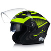 OTWARTY KASK MOTOCYKLOWY FLUO MATT SKUTER CHOPPER ECER 22.06 + BLENDA