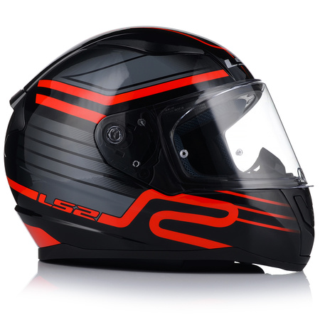 KASK MOTOCYKLOWY LS2 FF353 RAPID II CIRCUIT RED SYSTEM PINLOCK ECER 22.06