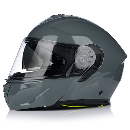 KASK MOTOCYKLOWY | VITO FURIO NARDO GREY | SZCZĘKOWY SYSTEM PINLOCK +BLENDA 