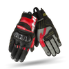 RĘKAWICE MOTOCYKLOWE | SHIMA X-BREEZE 2 RED | KRÓTKIE Z OCHRANIACZAMI CE