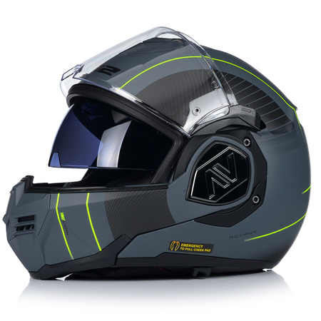 KASK MOTOCYKLOWY | LS2 FF906 ADVANT COOPER | SZCZĘKOWY + PINLOCK + PLECAK 