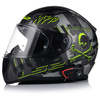 KASK MOTOCYKLOWY LS2 FF353 RAPID II PIRATES MAT + INTERKOM VITO BLUETOOTH
