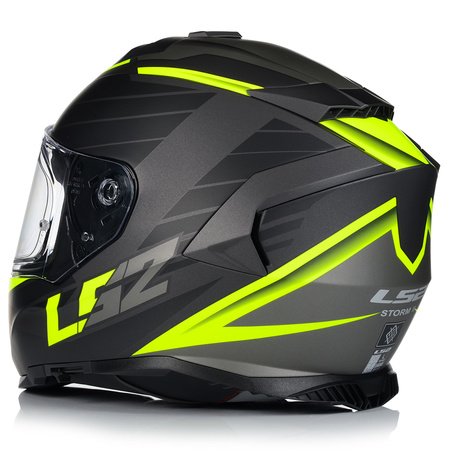 KASK MOTOCYKLOWY LS2 FF800 STORM II NERVE + PINLOCK + BLENDA ECER 22.06