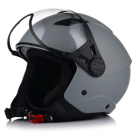 KASK MOTOCYKLOWY OTWARTY | VITO LAVORI | SKUTER CHOPPER ECE 22.06 + BLENDA