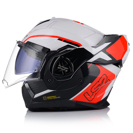 KASK MOTOCYKLOWY | LS2 FF901 ADVANT X 180 | SZCZĘKOWY + PINLOCK + PLECAK