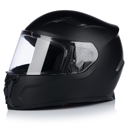 KASK MOTOCYKLOWY | VITO DUOMO MATT BLACK | INTEGRALNY CZARNY MATT