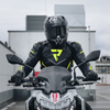KURTKA MOTOCYKLOWA | REBELHORN FIGHTER FLUO | MĘSKA SKÓRZANA SPORT + GRATIS