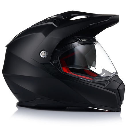 KASK MOTOCYKLOWY | VITO MOLINO MAT | ENDURO CROSS QUAD ATV + SZYBA + BLENDA