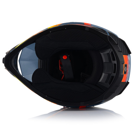 KASK MOTOCYKLOWY | LS2 MX708 FAST II + GOGLE | LEKKI ENDURO CROSS QUAD ATV