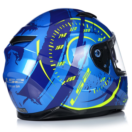 KASK MOTOCYKLOWY INTEGRALNY LS2 FF320 TACHO  + BLENDA