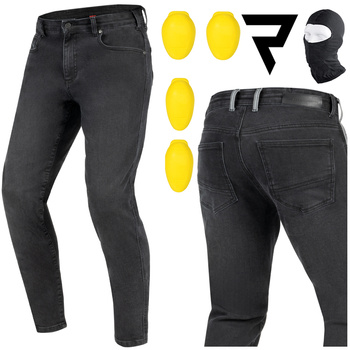 SPODNIE MOTOCYKLOWE | REBELHORN NOMAD | JEANSY MĘSKIE ARMALITH + GRATISY