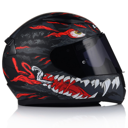 KASK MOTOCYKLOWY LS2 FF353 RAPID II KAIJU ECE 22.06 + CIEMNA SZYBA