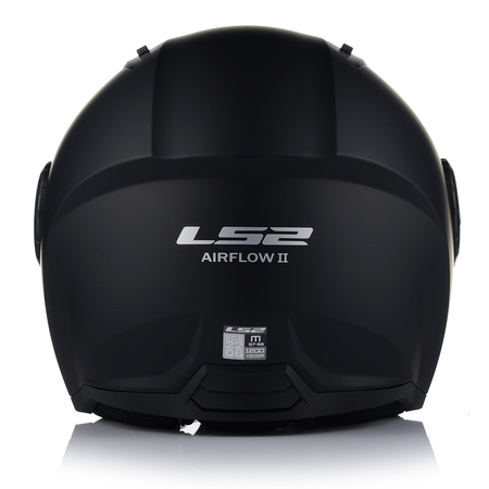 OTWARTY KASK MOTOCYKLOWY LS2 OF616 II CZARNY MAT + INTERKOM  BLUETOOTH