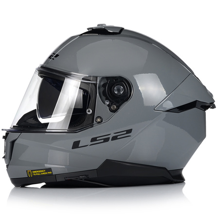 KASK MOTOCYKLOWY LS2 FF808 STREAM II NARDO KEVLAR SYSTEM PINLOCK + BLENDA 