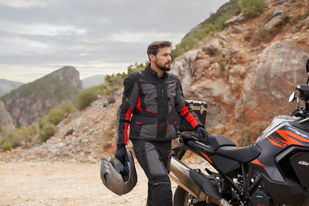 SPODNIE MOTOCYKLOWE | SHIMA HERO 2.0 | MĘSKIE WODOODPORNE + OCHRANIACZE CE