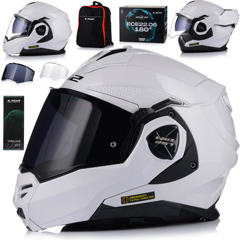 KASK MOTOCYKLOWY | LS2 FF901 ADVANT X 180 | SZCZĘKOWY + PINLOCK + PLECAK