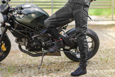 SPODNIE MOTOCYKLOWE | SHIMA JET | DAMSKIE WODOODPORNE + OCHRANIACZE GRATIS