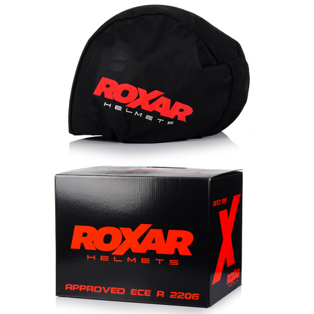 KASK MOTOCYKLOWY OTWARTY CZARNY POŁYSK SKUTER CHOPPER + BLENDA ECER 22.06