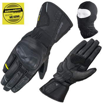 RĘKAWICE MOTOCYKLOWE | SHIMA GT-2 LADY | DŁUGIE DAMSKIE SKÓRA + GRATIS