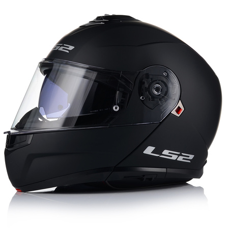 KASK MOTOCYKLOWY LS2 FF908 SZCZĘKOWY CZARNY MATT + INTERKOM VITO BLUETOOTH