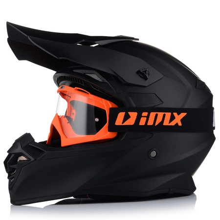 KASK MOTOCYKLOWY | VITO TIVOLI + GOGLE IMX | OFF-ROAD ENDURO CROSS QUAD