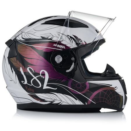 KASK MOTOCYKLOWY LS2 FF353 RAPID II BOHO DAMSKI SYSTEM PINLOCK ECER 22.06