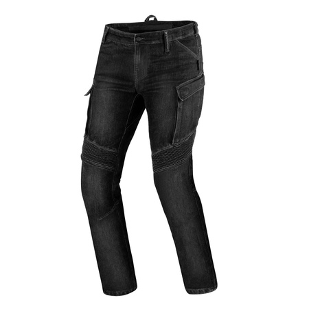 SPODNIE MOTOCYKLOWE | SHIMA GIRO 2.0 URBAN | MĘSKIE JEANSY CZARNE + GRATIS