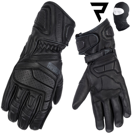 RĘKAWICE MOTOCYKLOWE | REBELHORN HIKE II| DAMSKIE TURYSTYCZNE SKÓRA + GRATISY