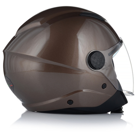 KASK MOTOCYKLOWY OTWARTY | VITO SARENTA | SKUTER CHOPPER ECE 22.06 + BLENDA