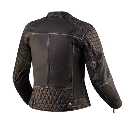 KURTKA MOTOCYKLOWA | REBELHORN HUNTER PRO LADY | DAMSKA SKÓRZANA + GRATIS