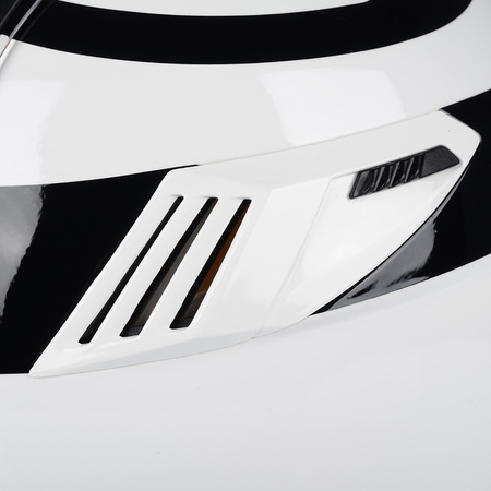 KASK MOTOCYKLOWY | VITO ISOLA JET | OTWARTY BIAŁY SKUTER CHOPPER + BLENDA