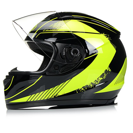INTEGRALNY KASK MOTOCYKLOWY ZAMKNIĘTY NA MOTOR SKUTER AWINA POŁYSK 