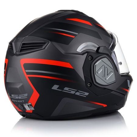 KASK MOTOCYKLOWY | LS2 FF906 ADVANT KUKA | SZCZĘKOWY + PINLOCK + PLECAK