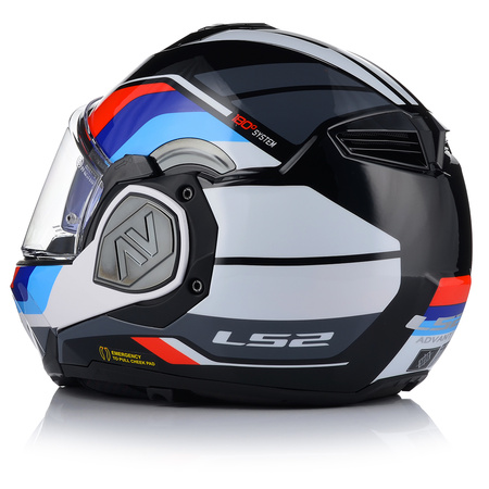 KASK LS2 FF906 ADVANT SPORT BLACK BLUE RED 06