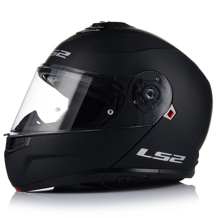 KASK MOTOCYKLOWY LS2 FF908 SZCZĘKOWY CZARNY MATT + INTERKOM VITO BLUETOOTH