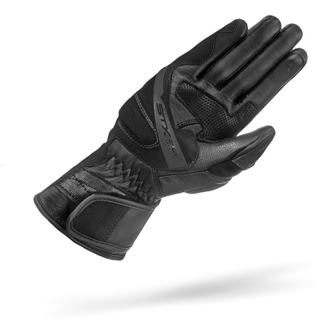 RĘKAWICE MOTOCYKLOWE | SHIMA STX 2.0 BLACK | DAMSKIE SKÓRZANE DŁUGIE +GRATIS