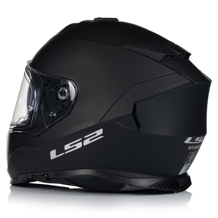 KASK MOTOCYKLOWY LS2 FF800 STORM II CZARNY MATT + INTERKOM VITO BLUETOOTH