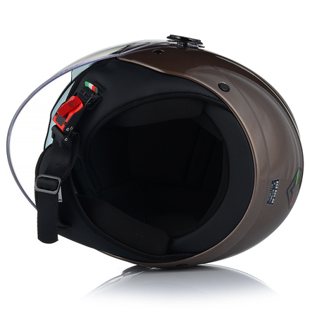 KASK MOTOCYKLOWY OTWARTY | VITO SARENTA | SKUTER CHOPPER ECE 22.06 + BLENDA