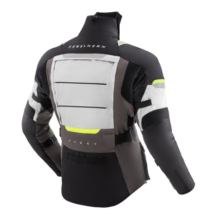 KURTKA MOTOCYKLOWA | REBELHORN CUBBY V | DŁUGA WODOODPORNA MĘSKA + GRATISY