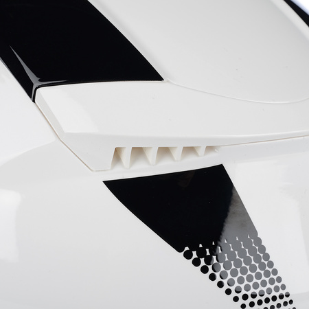 KASK MOTOCYKLOWY | VITO ISOLA JET | OTWARTY BIAŁY SKUTER CHOPPER + BLENDA