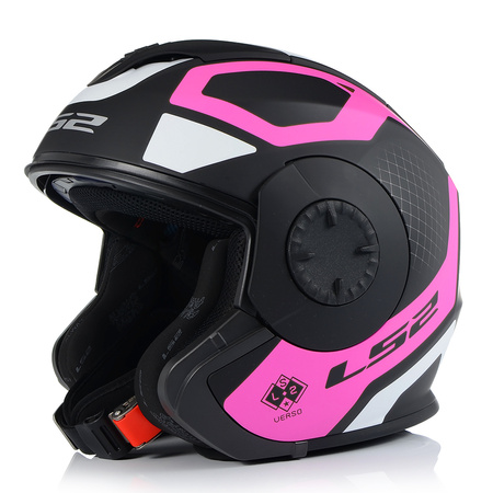 OTWARTY KASK MOTOCYKLOWY LS2 OF570 MAT 3w1 + DASZEK + SZYBA + BLENDA