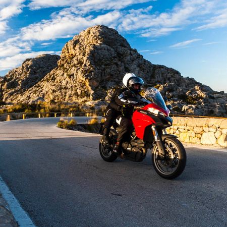 SPODNIE MOTOCYKLOWE | REBELHORN BORG CE | TEKSTYLNE MIEJSKIE + GRATISY