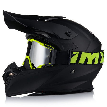 KASK MOTOCYKLOWY | VITO TIVOLI + GOGLE IMX | OFF-ROAD ENDURO CROSS QUAD
