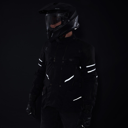 KURTKA MOTOCYKLOWA | REBELHORN RANGE | MĘSKA MEMBRANA OCIEPLINA + GRATISY