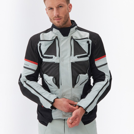 KURTKA MOTOCYKLOWA | REBELHORN RANGE | MĘSKA MEMBRANA OCIEPLINA + GRATISY