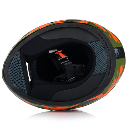 KASK MOTOCYKLOWY LS2 FF353 RAPID II THUNDER BIRDS SYSTEM PINLOCK ECER 22.06