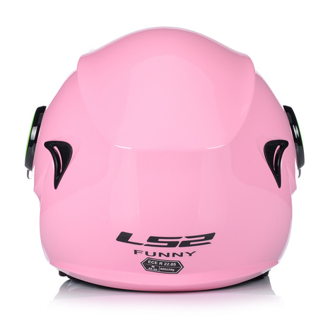 KASK MOTOCYKLOWY OTWARTY DLA DZIECI LS2 OF602 FUNNY NA SKUTER MOTOR ECE22-05