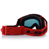 GOGLE MOTOCYKLOWE LS2 CHARGER PRO CZERWONE + 2xSZYBA LUSTRZANKA ANTIFOG