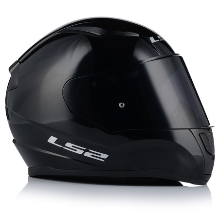 KASK MOTOCYKLOWY LS2 FF353 RAPID II CZARNY POŁYSK ECE 22.06 + CIEMNA SZYBA